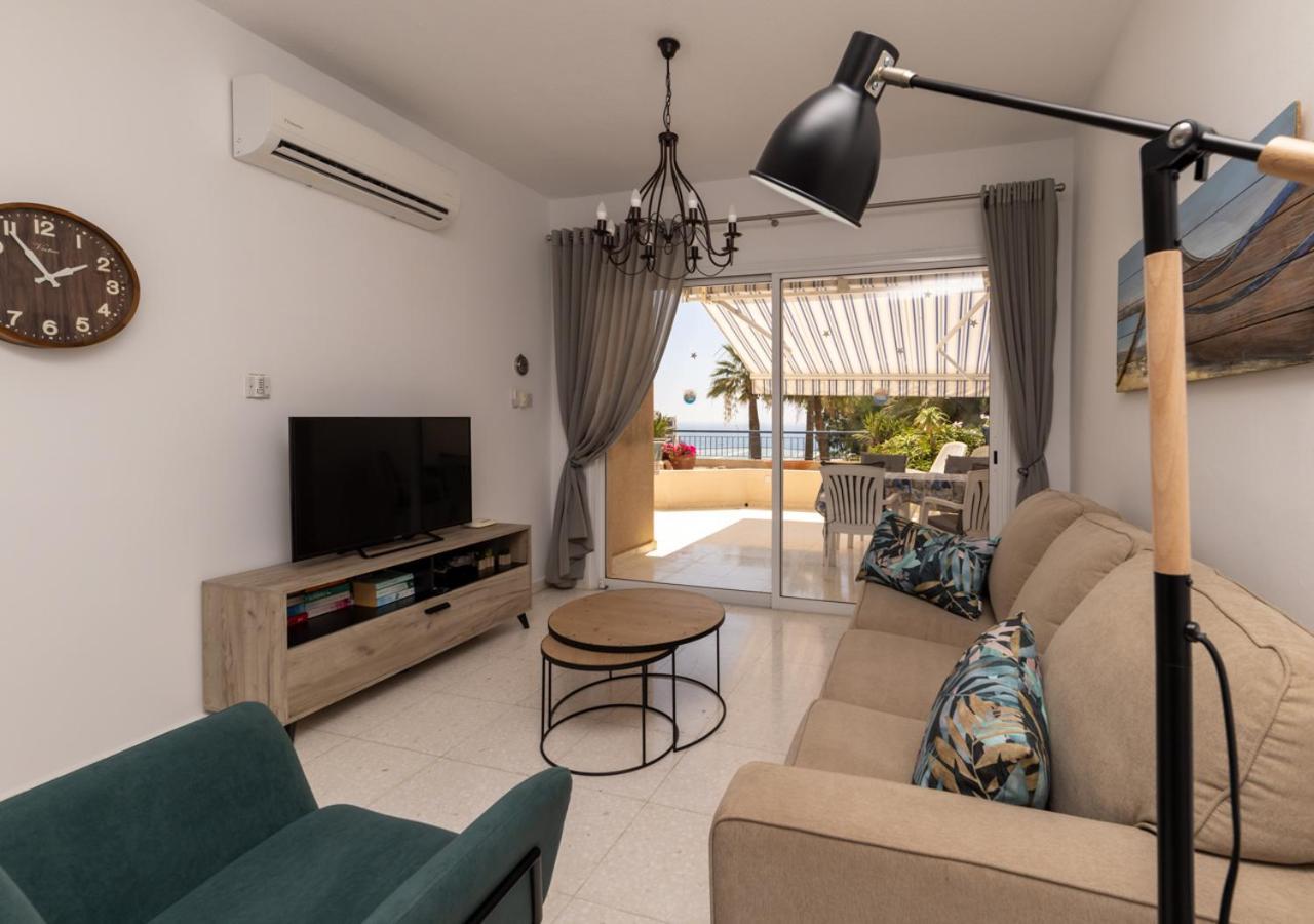 105 Kings Palace - Fabulous 2 Bed, 2 Bath, Large Patio With Garden - Sea Views Paphos Eksteriør bilde