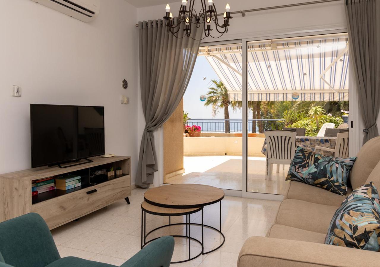105 Kings Palace - Fabulous 2 Bed, 2 Bath, Large Patio With Garden - Sea Views Paphos Eksteriør bilde