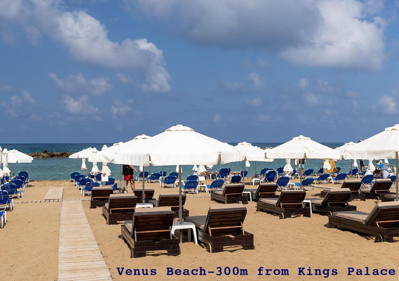 105 Kings Palace - Fabulous 2 Bed, 2 Bath, Large Patio With Garden - Sea Views Paphos Eksteriør bilde